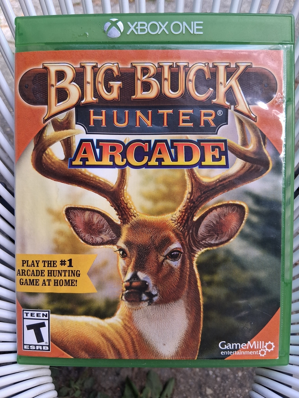 Big Buck Hunter Arcade Microsoft Xbox One 2016 With Inserts